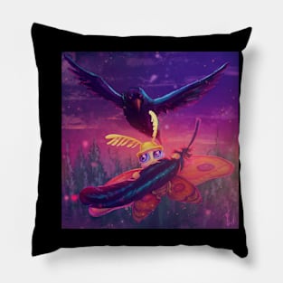 Crow Pillow