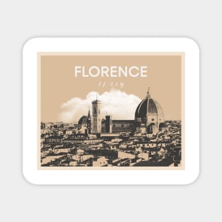 Florence Firenze City Cathedral Art Magnet