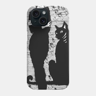 Black Cat Phone Case