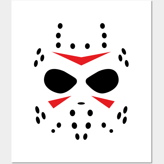 Jason Voorhees Almond Mask -high Quality Art