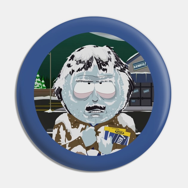 South Park - Frozen Randy Marsh - Blockbuster Pin by Xanderlee7