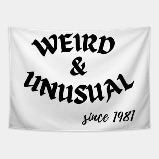 Weird and Unusual since 1981 - White Tapestry
