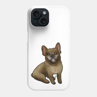 Dog - French Bulldog - Brindle Phone Case