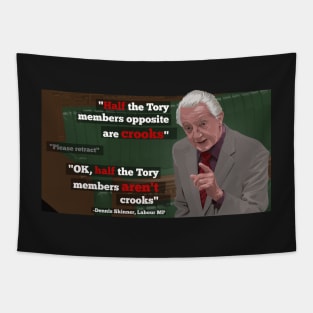 "All Tories are Crooks" Tapestry