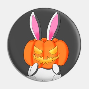 Bunny Halloween Pin