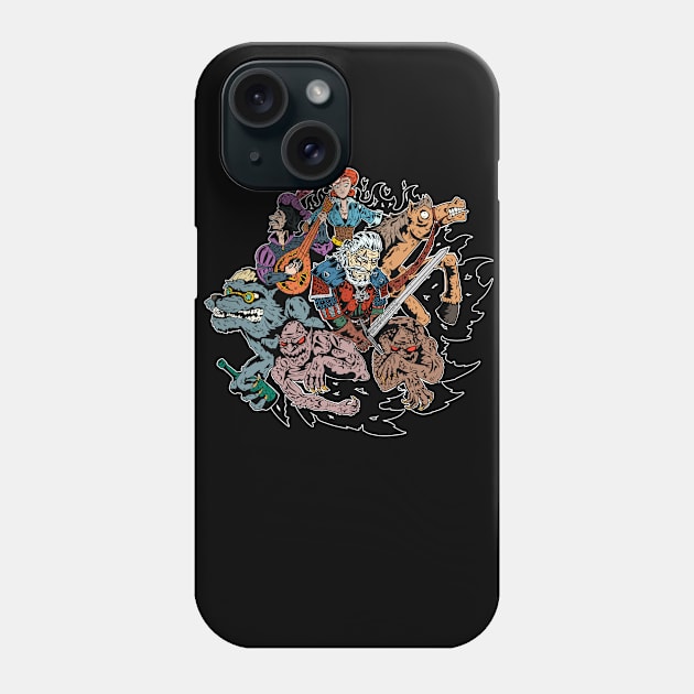 The Witcher 3 Phone Case by Leprekonovich