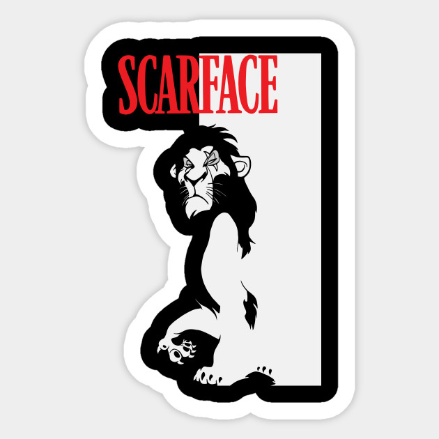 Scarface - Cartoon - Sticker | TeePublic