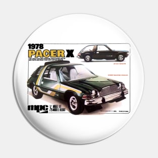 AMC PACER X - model box art Pin