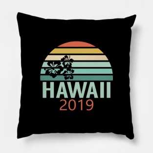 Hawaii Family Vacation 2019 Souvenir Pillow