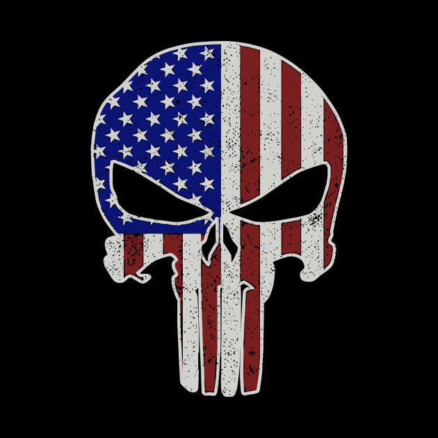 Download American Flag in Human Skull - American Flag In Human ...