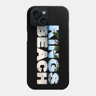 KINGS BEACH - Sunshine Coast Soak in the Sun Phone Case