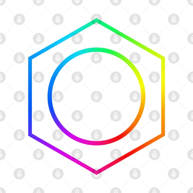 Benzene Ring Rainbow by labstud