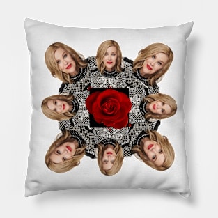 Double Rose Pillow