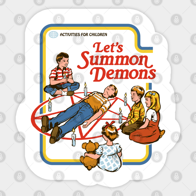 Let's Summon Demons - Demons - Sticker