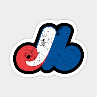Defunct Montreal Expos Baseball vintage Magnet