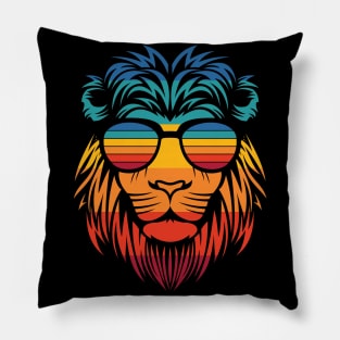 Lion King Retro Eyeglasses Pillow