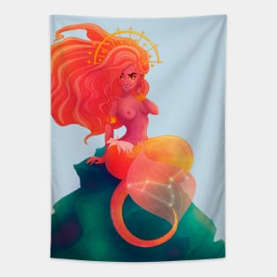 Leo Mermaid Tapestry