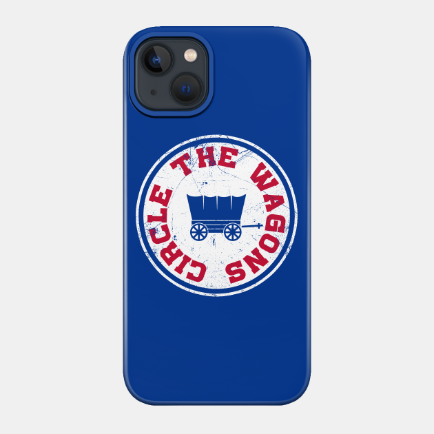 Circle The Wagons, vintage - Bills Mafia - Phone Case