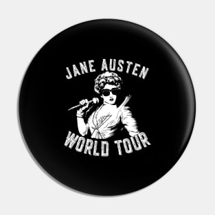 Jane Austen World Tour Pin