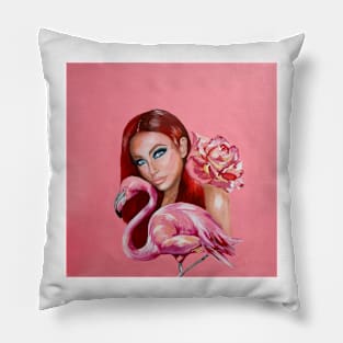 ruby amber Pillow