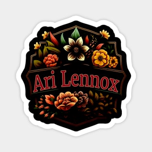 Ari Lennox Flower Vintage Magnet