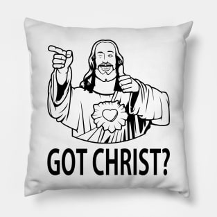 buddy christ Pillow