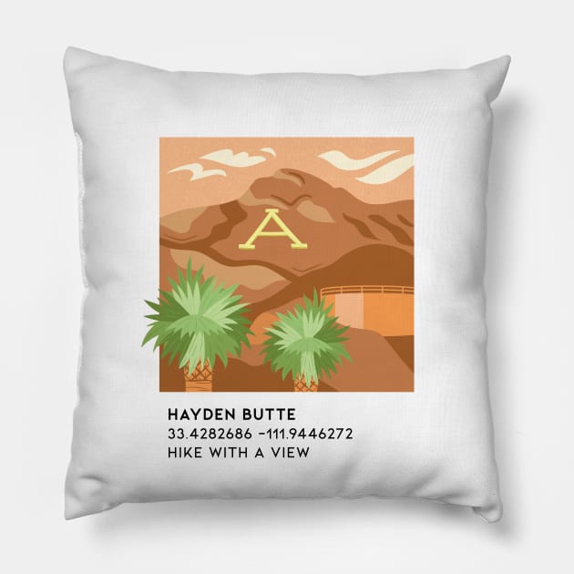 Hayden Butte Pillow by DreamBox