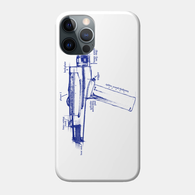 It's not just a phase (blue) - Science Fiction - Phone Case