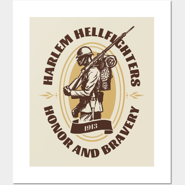 Harlem Hellfighters - WW1 Infantry Regiment - Ww1 - Posters and Art ...