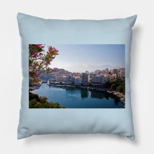 Greece. Crete. Agios Nikolaos. Pillow