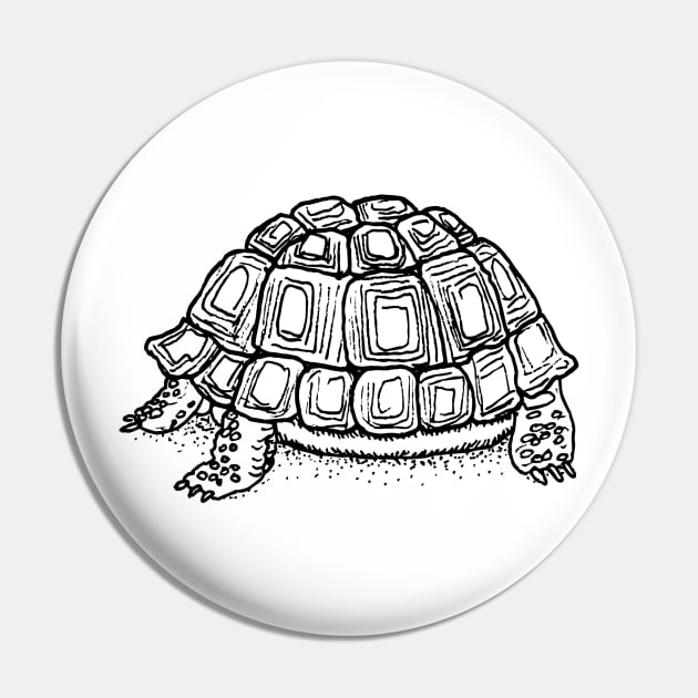 Turtle Pin by MarjolijndeWinter