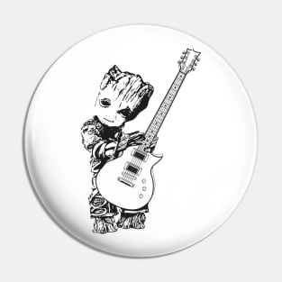 Baby Groot guitar electric Pin