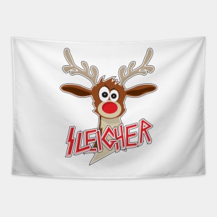 Sleigher Rudolph Shirt Tapestry