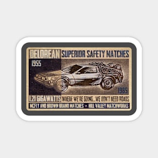 McFly and Brown Brand Matches Magnet