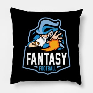 Fantasy Football (Black Print) Pillow