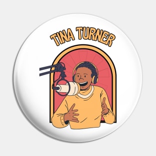 Tina Turner Pin