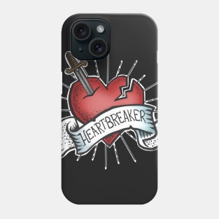 Heartbreaker Traditional Tattoo Phone Case