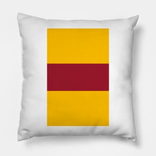 Motherwell Hooped Amber & Claret 1928 Pillow