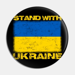 Stand with UKRAINE Pin