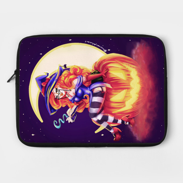 Moonlit Witch Pin Up