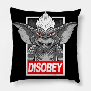 Disobey The Rules Pillow