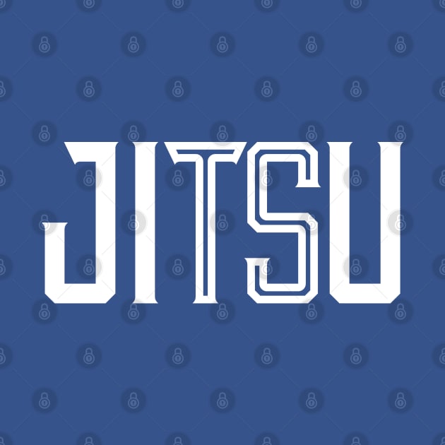 Simple Text Jiu Jitsu BJJ by MerchFrontier