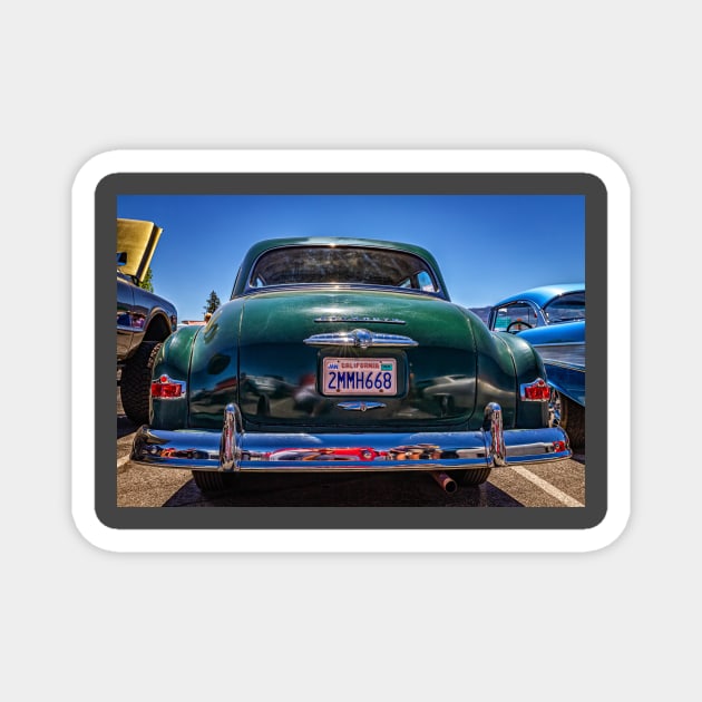 1950 Plymouth Deluxe 2 Door Sedan Magnet by Gestalt Imagery