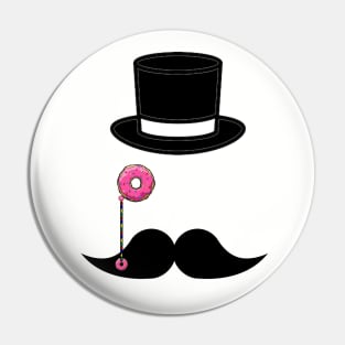 Donut Monocle Pin