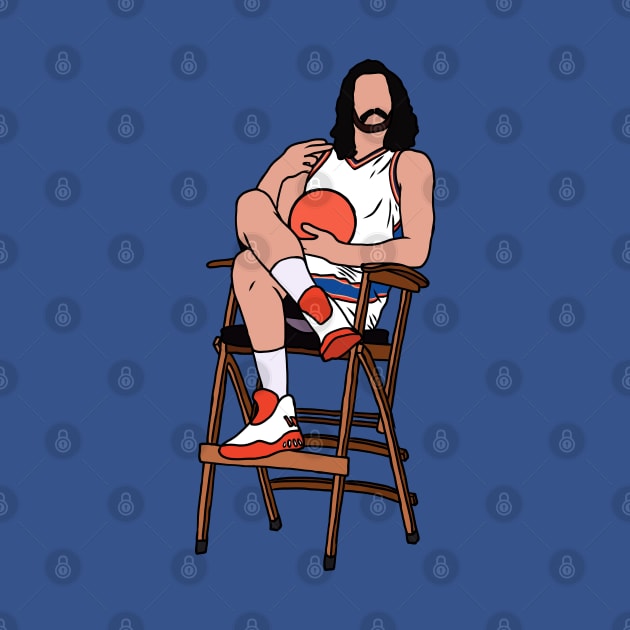 Steven Adams Chillin' by rattraptees