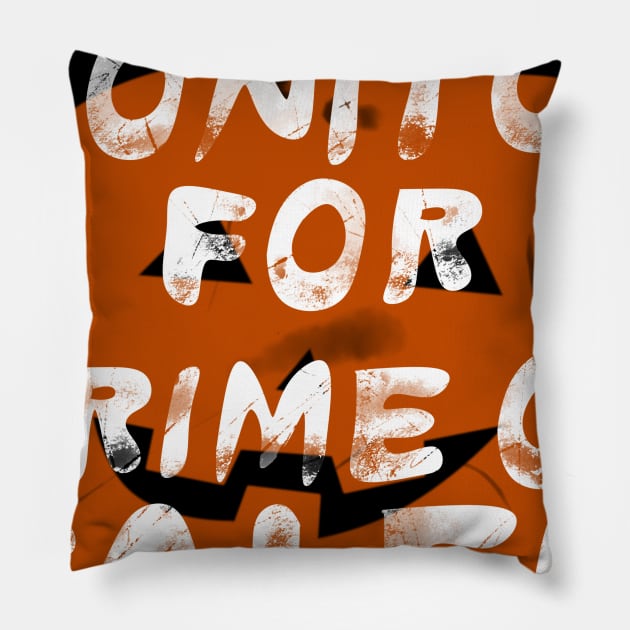 MONITOR FOR CRIME OF SALEM Pillow by vender