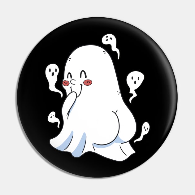 What Happens When Ghosts Fart Pin by SLAG_Creative