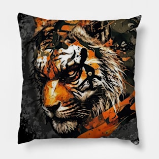 Tiger's gaze Pillow