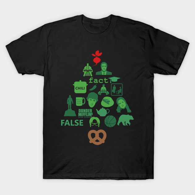 Dunder Mifflin The Office Christmas Tree - The Office - T-Shirt