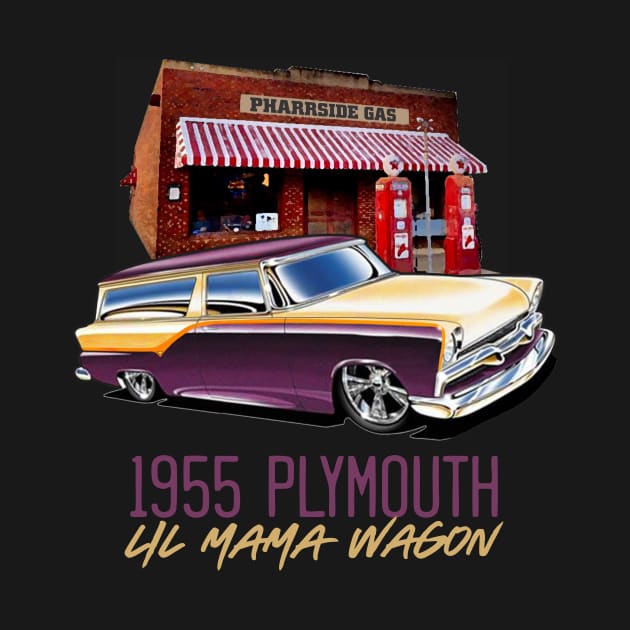 Lil Mama's 1955 Plymouth Wagon by PharrSideCustoms